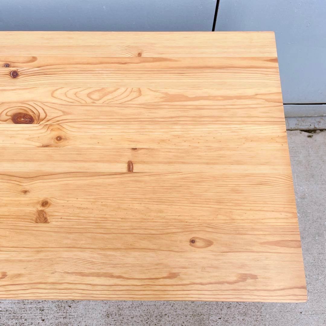 【送料込】無印良品 MUJI 良品計画 折り畳みテーブル 天然木 パイン材