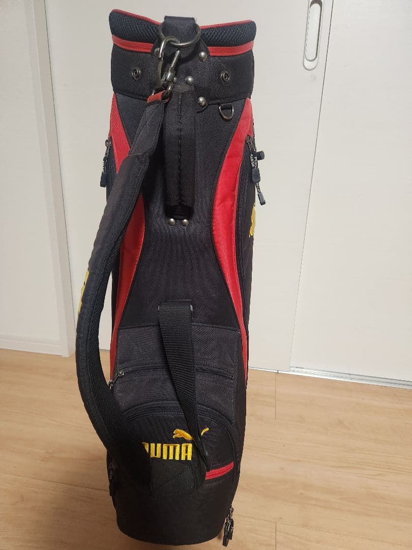 PUMA ゴルフバッグ・キャディバッグ 黒/赤