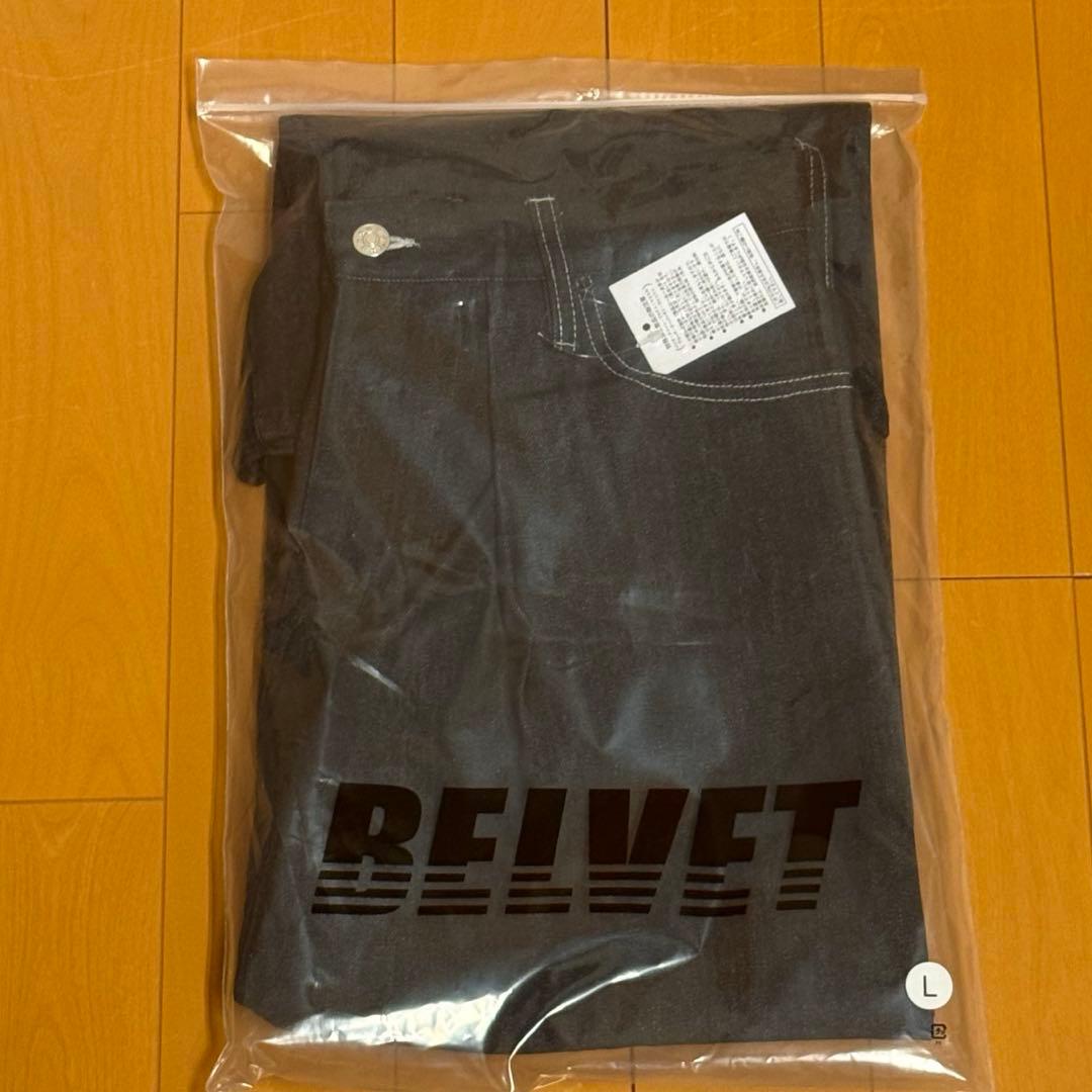 パンツ BELVET Classic Rigid Tuck pants indigo