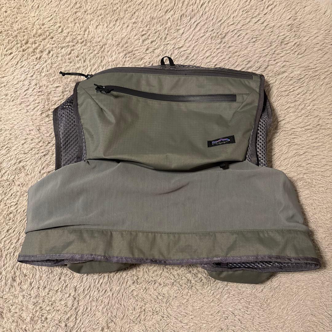 patagonia フィッシングベスト グレー