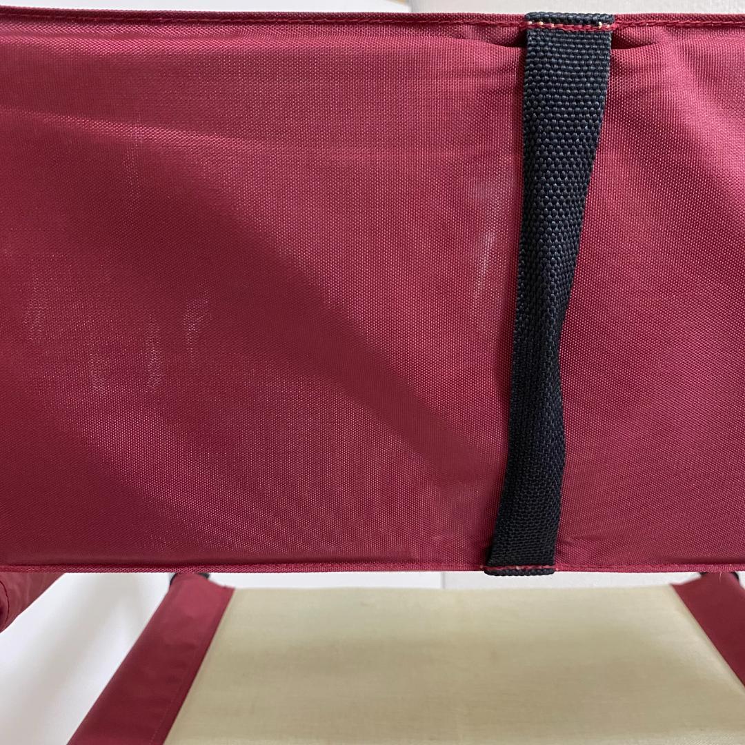 2脚セット peak LV-052PR レッドベージュ パッドインチェア