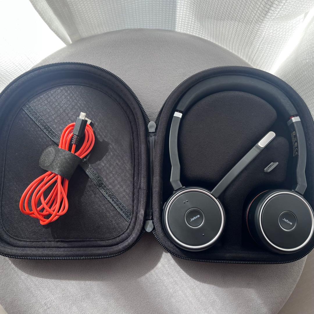 【Jabra Evolve75】ワイヤレスヘッドセット/ANC搭載・高性能マイク
