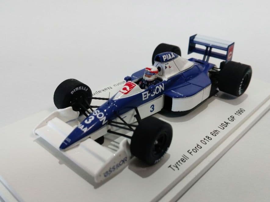 ミニカー SPARK 1/43 Tyrrell Ford 018 NAKAJIMA