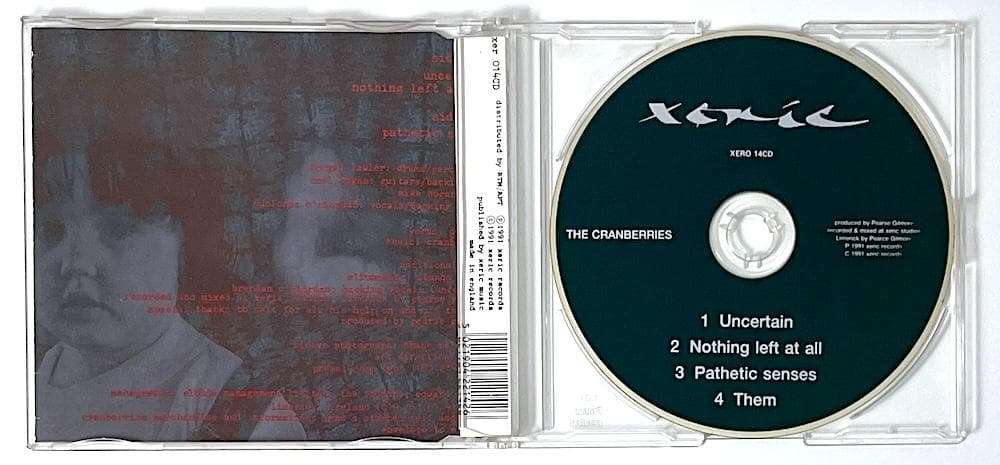 廃盤 CD THE CRANBERRIES クランベリーズ UNCERTAIN