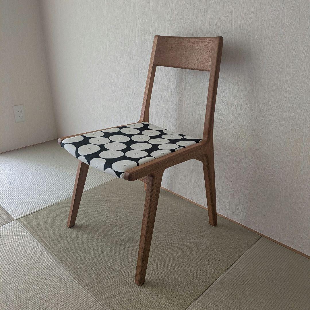 【NDstyle】TOMOE 村澤一晃 木製ダイニングチェア 座面 ハンドメイド