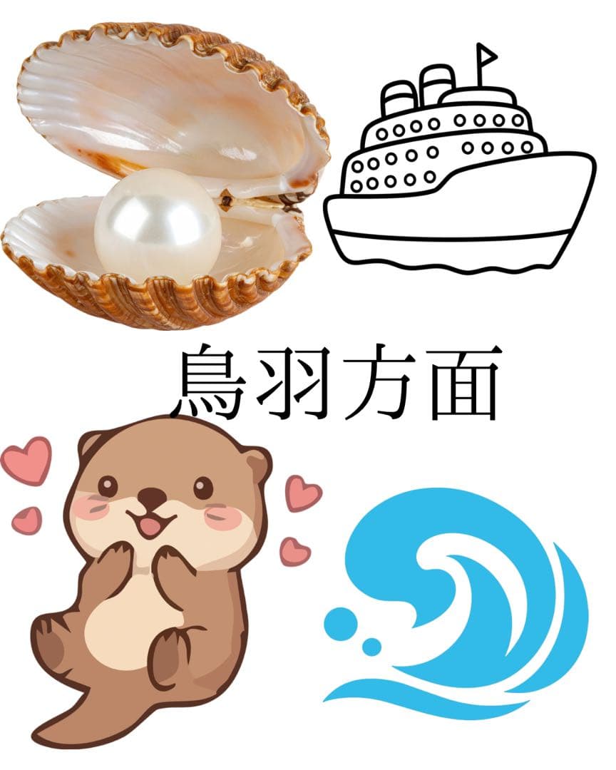 オリジナルバスガイド資料　 これで、伊勢鳥羽完璧⁉️ セット