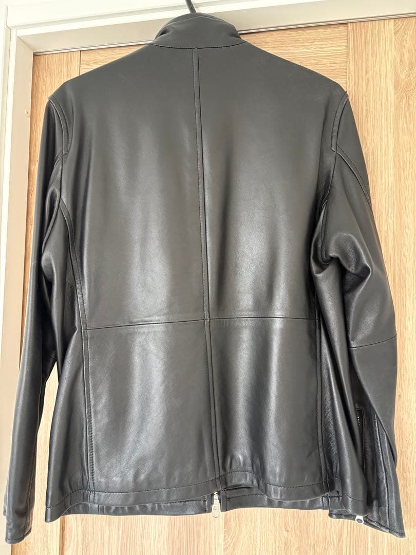 RADMESS MEN’S BIGI シープレザーシングルライダースジャケット