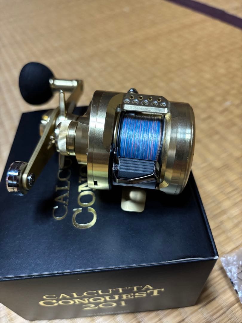 シマノ 21カルカッタコンクエスト201 夢屋パワーバランスハンドル65mm
