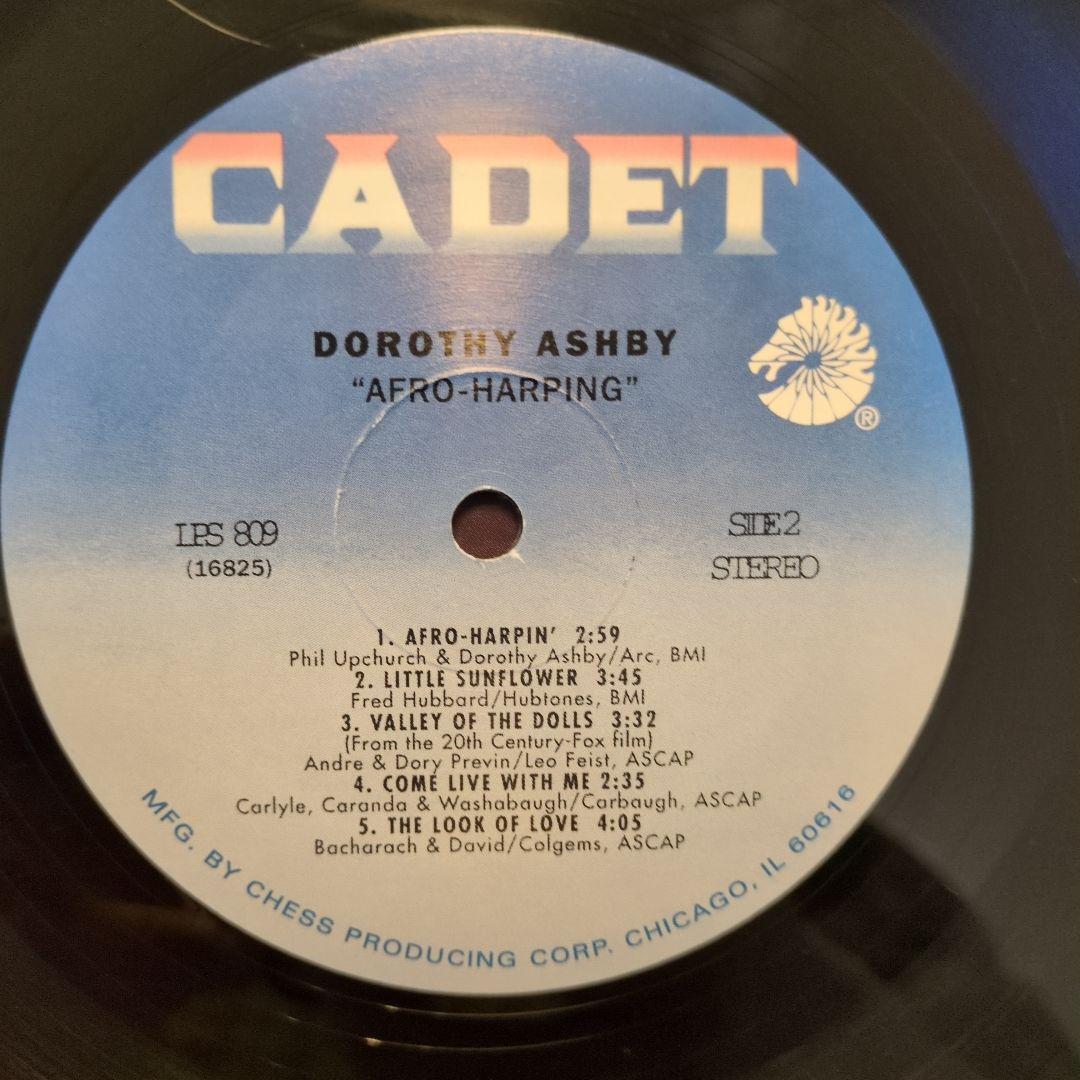 洋楽 Dorothy Ashby /Afro-Harping LP