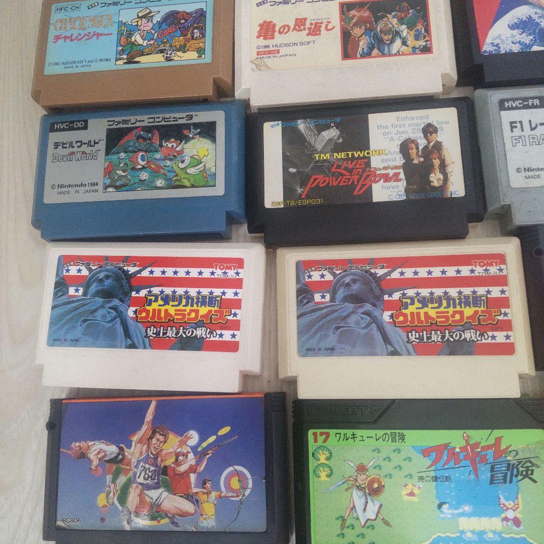 ファミコンソフトジャンク品セット