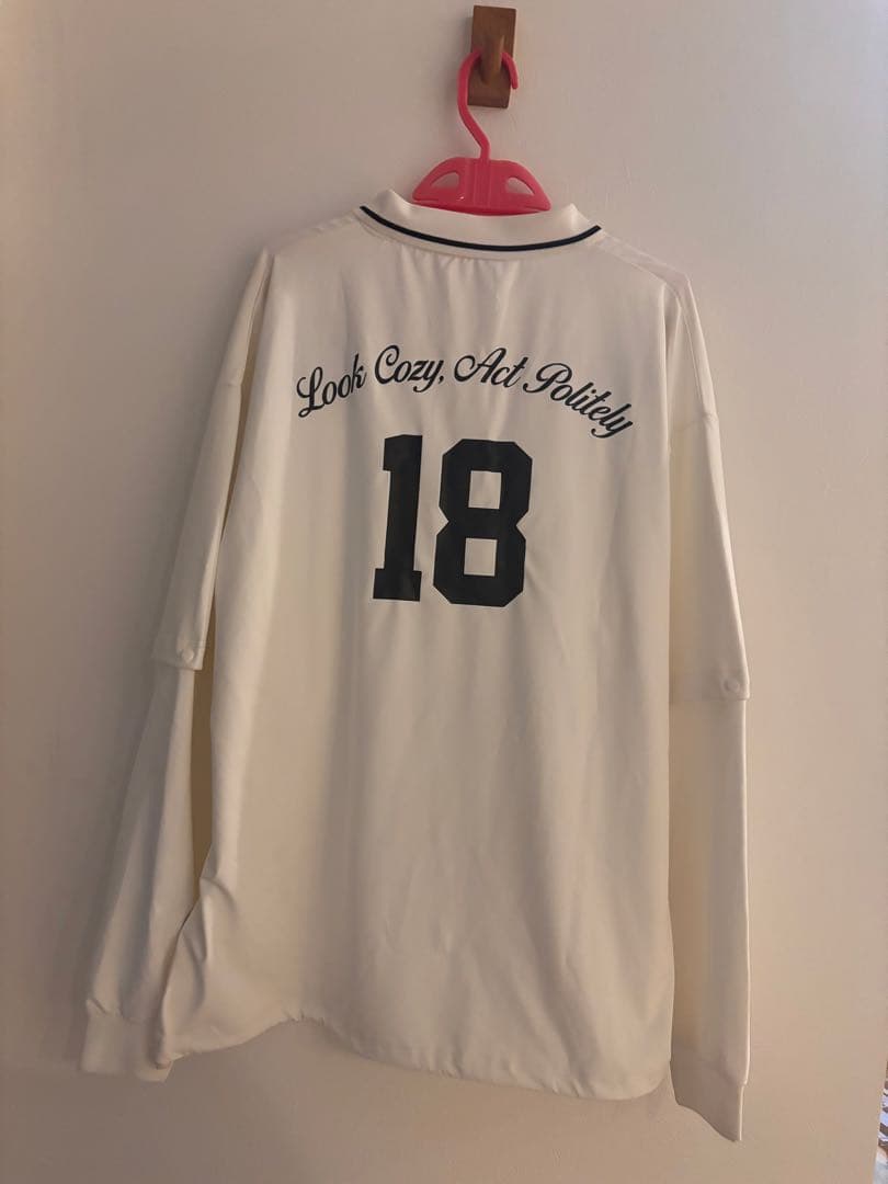 ローカルゴルフ　Local GOLF 2way Game Shirt White