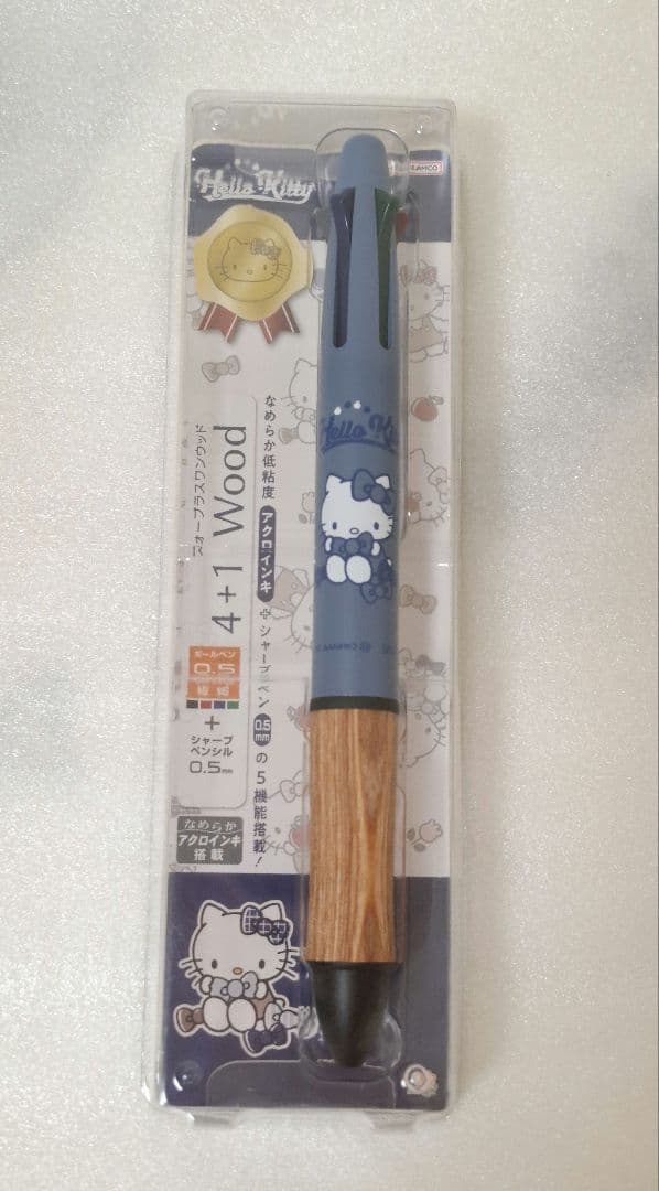 ドクターグリップ×サンリオ 4+1 WOOD ウッドDr.Gripキティ&クロミ