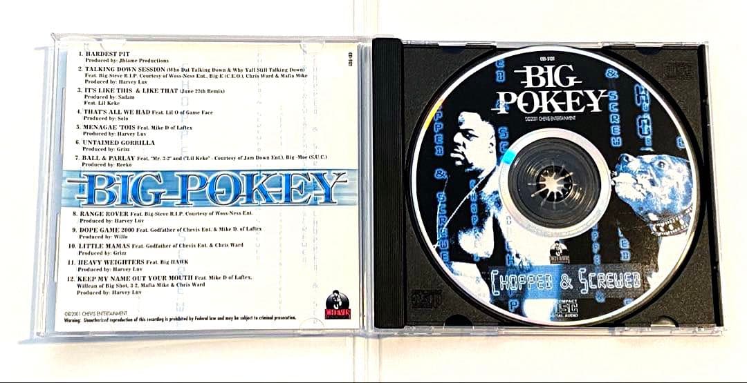 レア G-RAP CD BIG POKEY CHOPPED & SCREWED