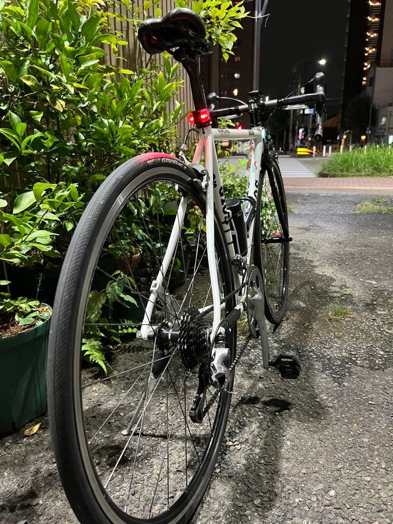 GIOS 4105 ホワイト ロードバイク