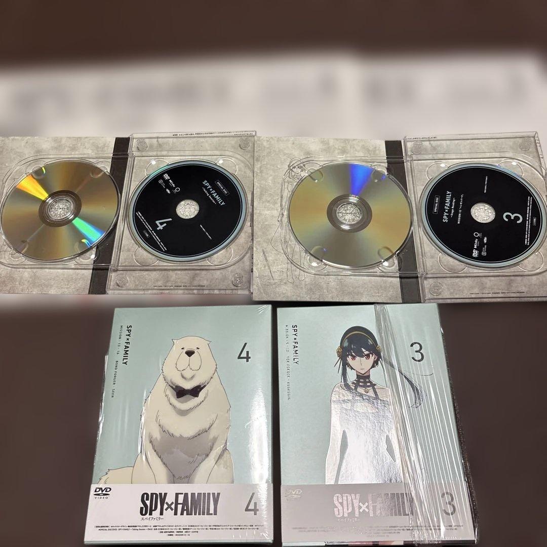 SPY×FAMILY スパイファミリー　DVD 1-6 初回限定版　特製ボックス