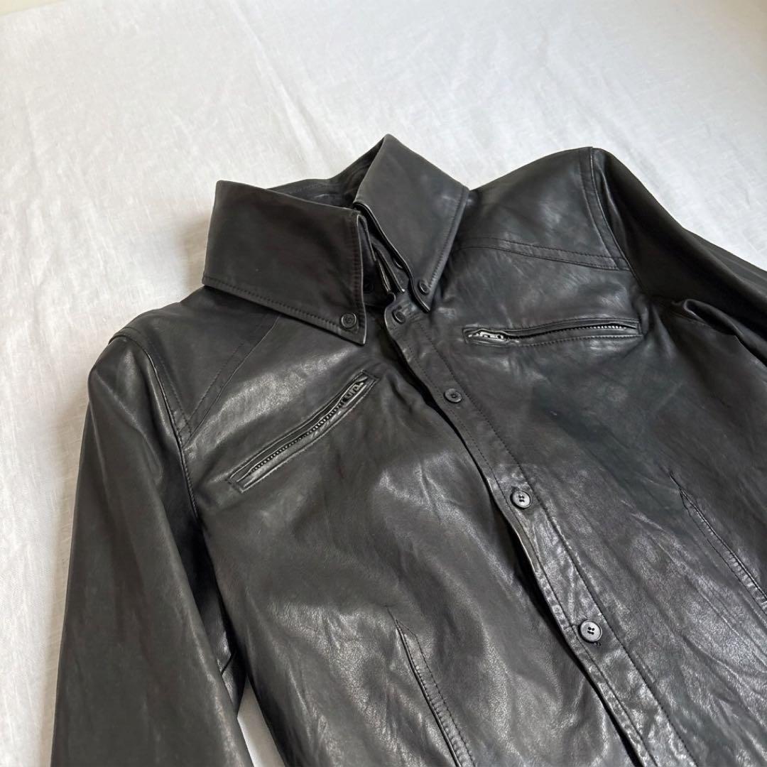 L.G.B./SHIRT-G/MID レザー　ジャケット hyde 着用