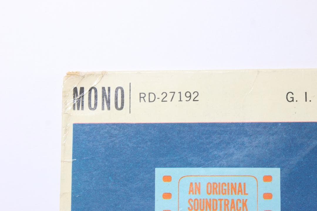 英LP Elvis Presley G.I. Blues UK盤 Mono 深溝
