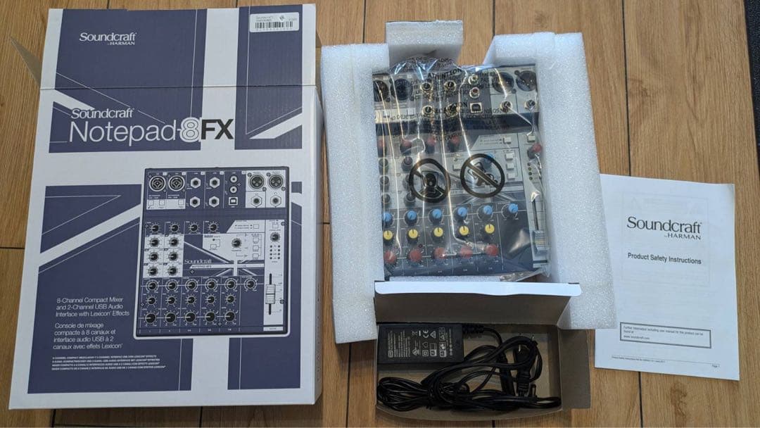 Soundcraft Notepad-8FX アナログミキサー