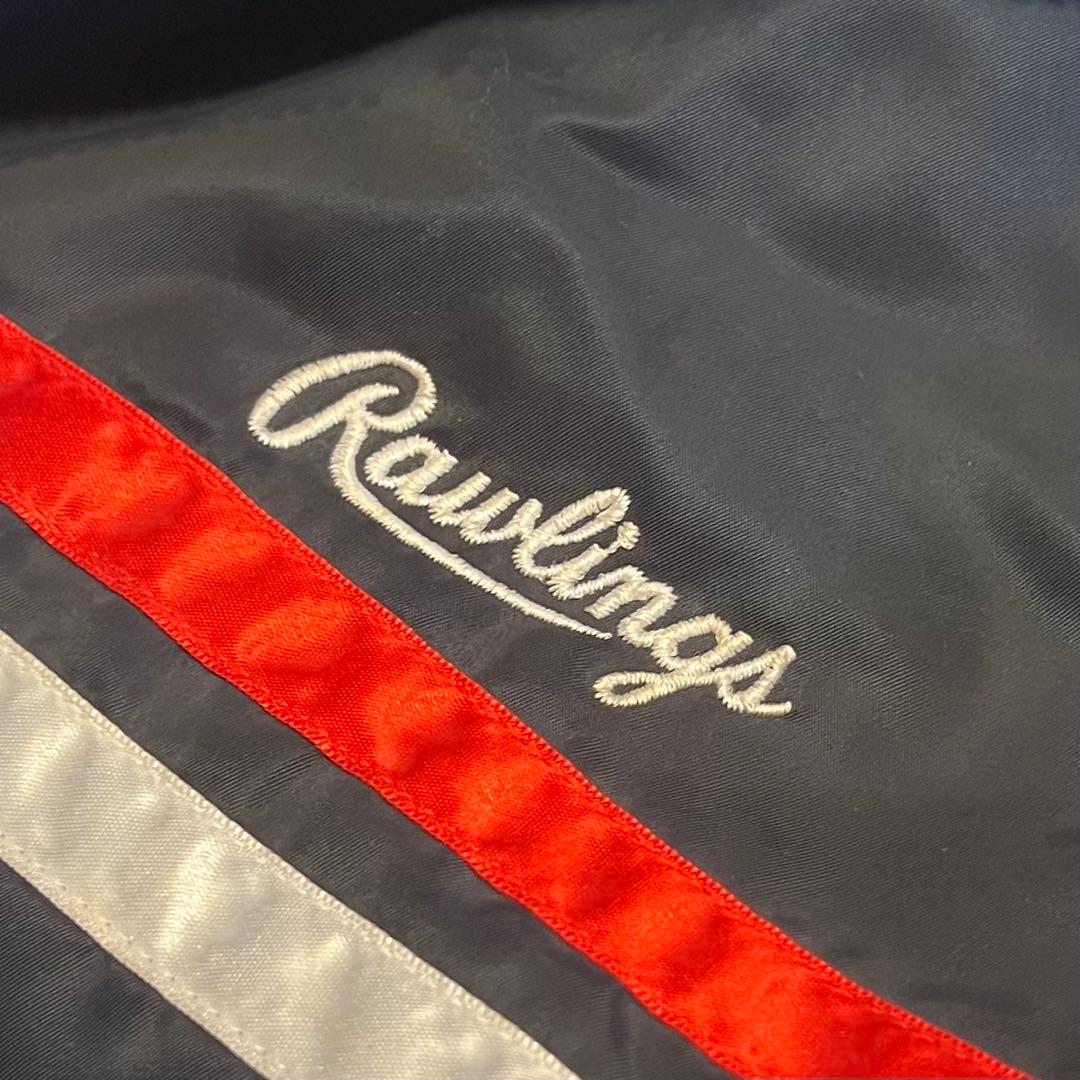 RAWLINGS ナイロンセットアップ L ブラック 野球 スポーツ 運動着