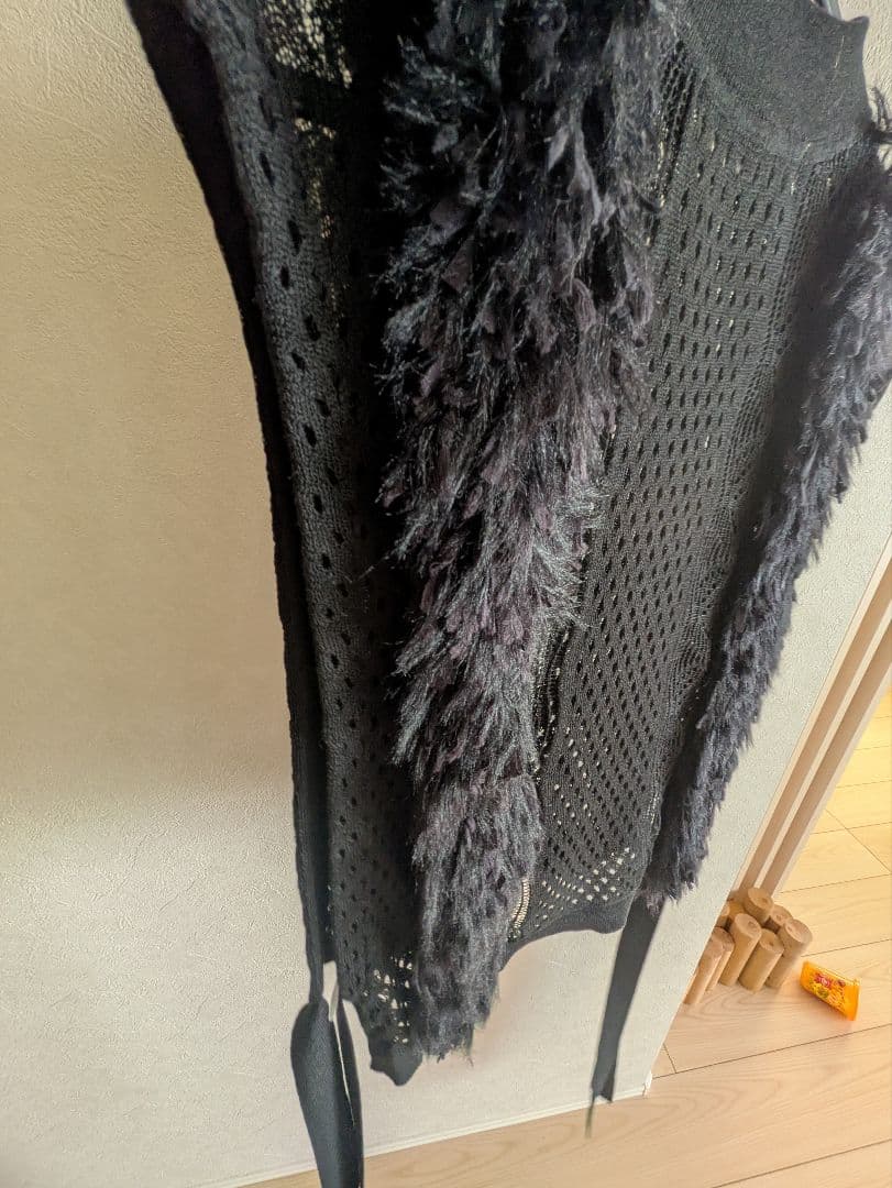 【レア美品】LINEWAND　Mixed Fringe Crop Top