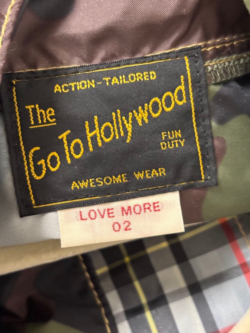 gotoHollywoodパッチワークライクレインコーDENIMDUNGAREE
