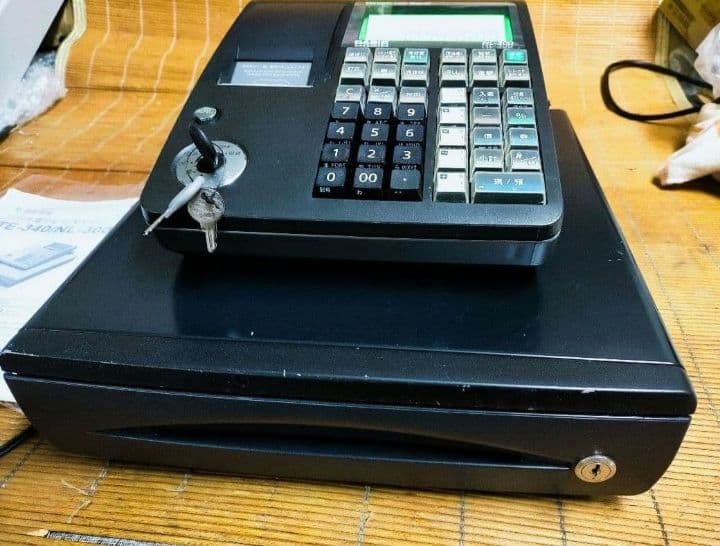 カシオレジスター　TE-340/NL300　フル設定無料　550773