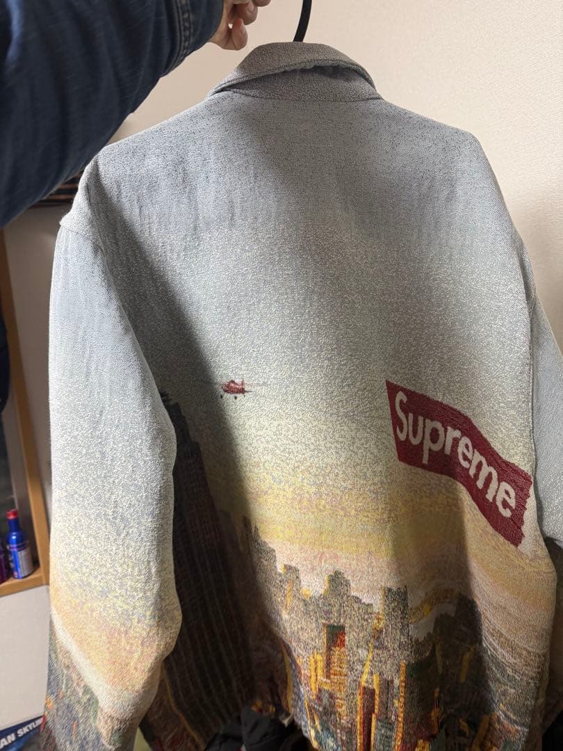 ジャケット・アウター Supreme Aerial Tapestry HarringtonJacket