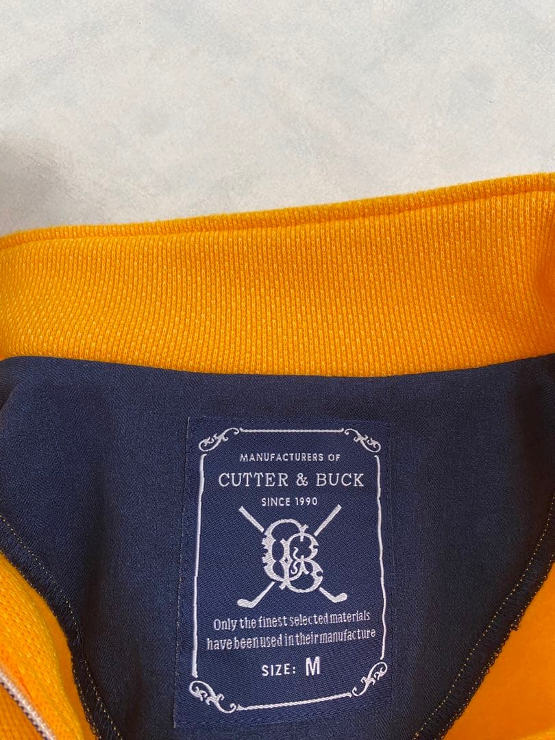 CUTTER&BUCK ハーフジップスウェット サイズM メンズ ゴルフ