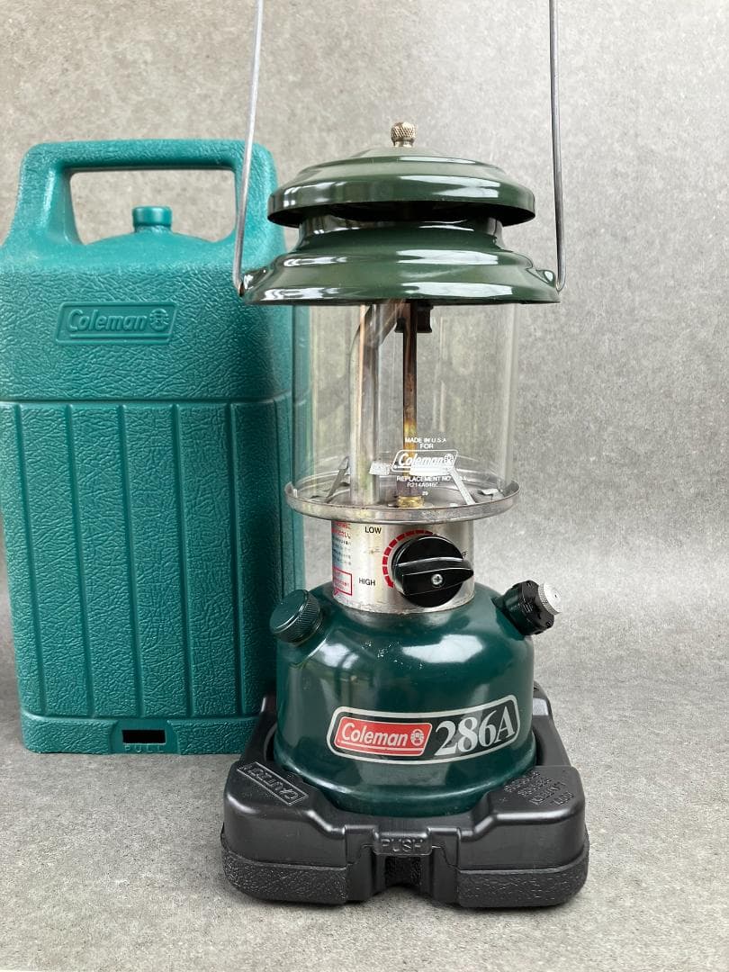 コールマン　286A　ワンマントルランタン1　ケース付　ガソリンランタン