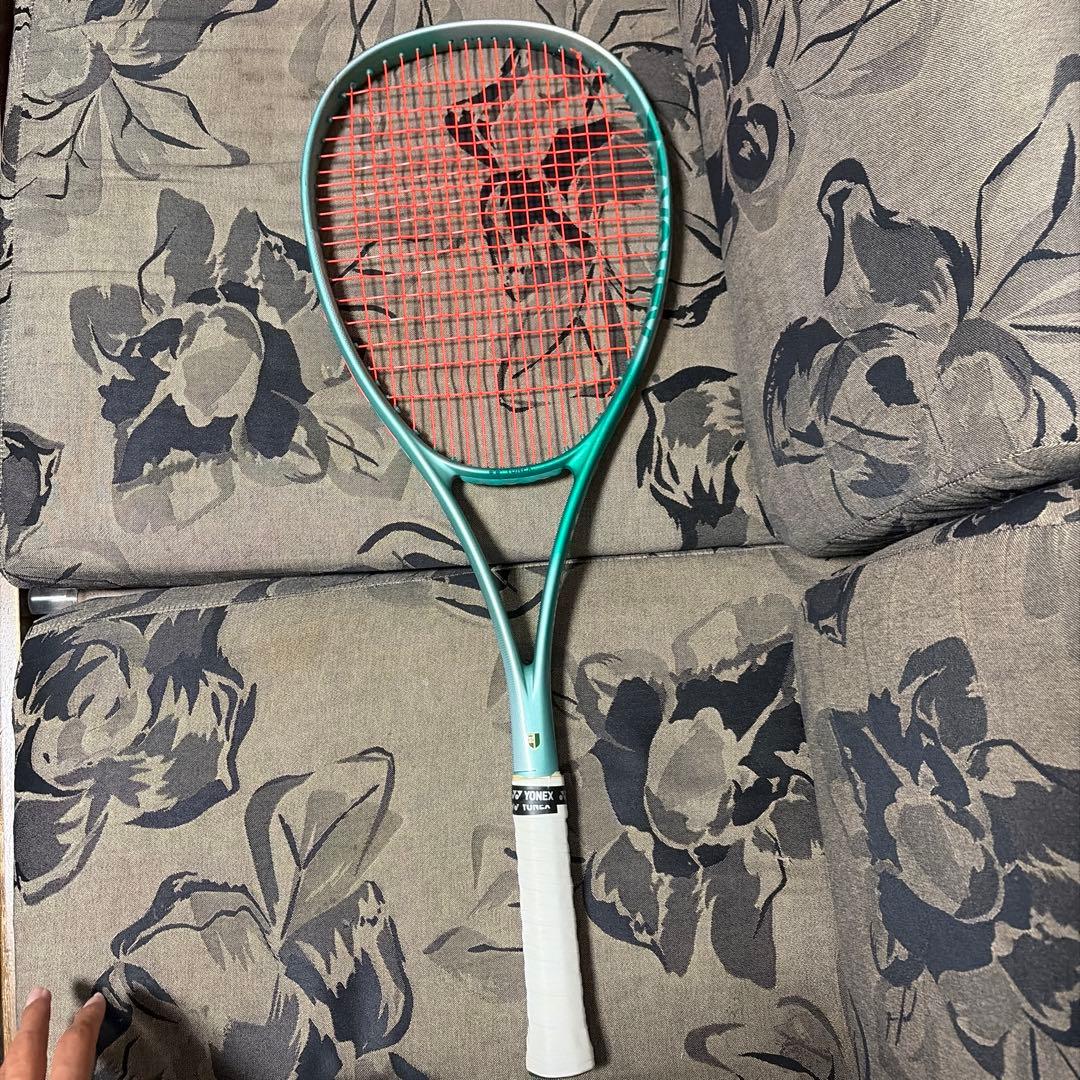 YONEX 緑色 硬式テニスラケット