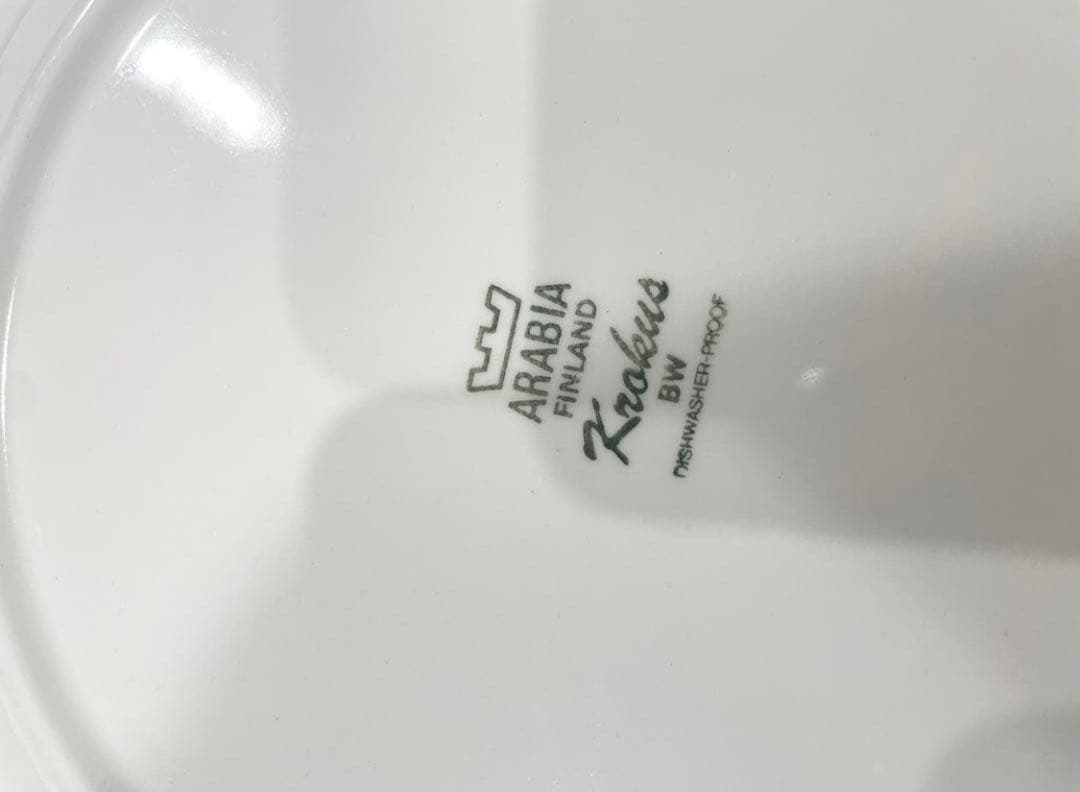 【極希少-1978年製廃盤】ARABIA アラビア クロッカス 24cmプレート