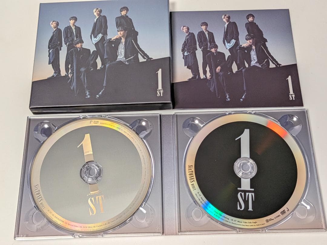 SixTONES　アルバム 1st 初回盤A/B/通常盤 3点セット 特典3種付