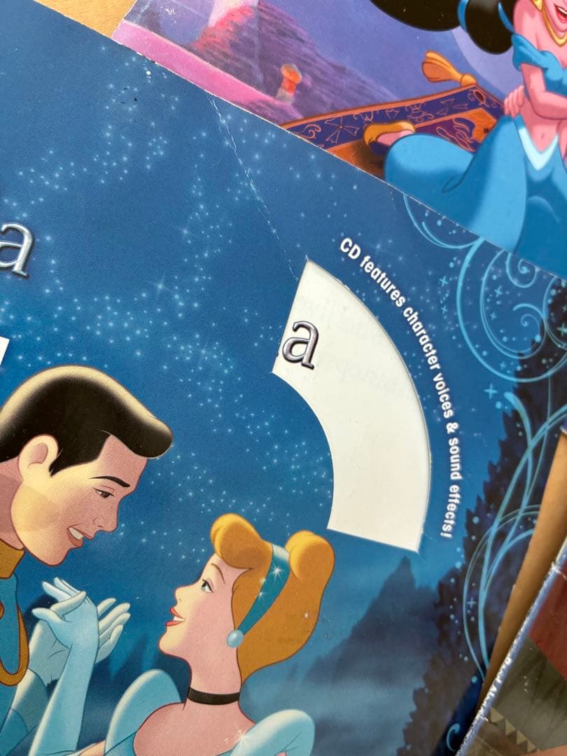 ★3冊のみ★Disney Read-Along 本&CD 3セット