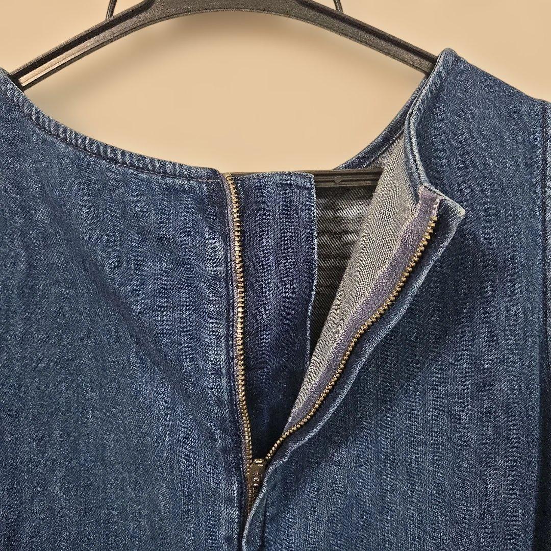 UNITED ARROWS デニムティアード　ロングワンピース　38 Mサイズ