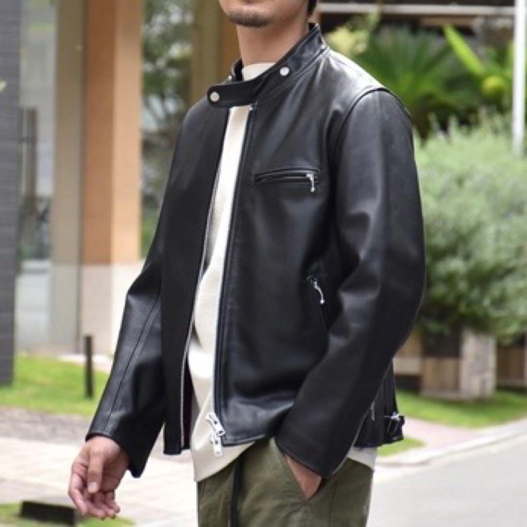 JAMES GROSE NEW TROPHY JACKET 羊革 シープスキン