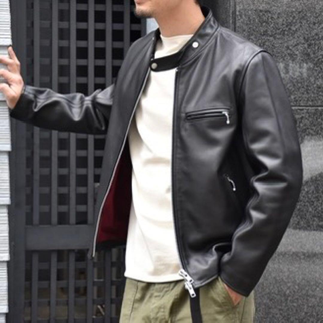 JAMES GROSE NEW TROPHY JACKET 羊革 シープスキン