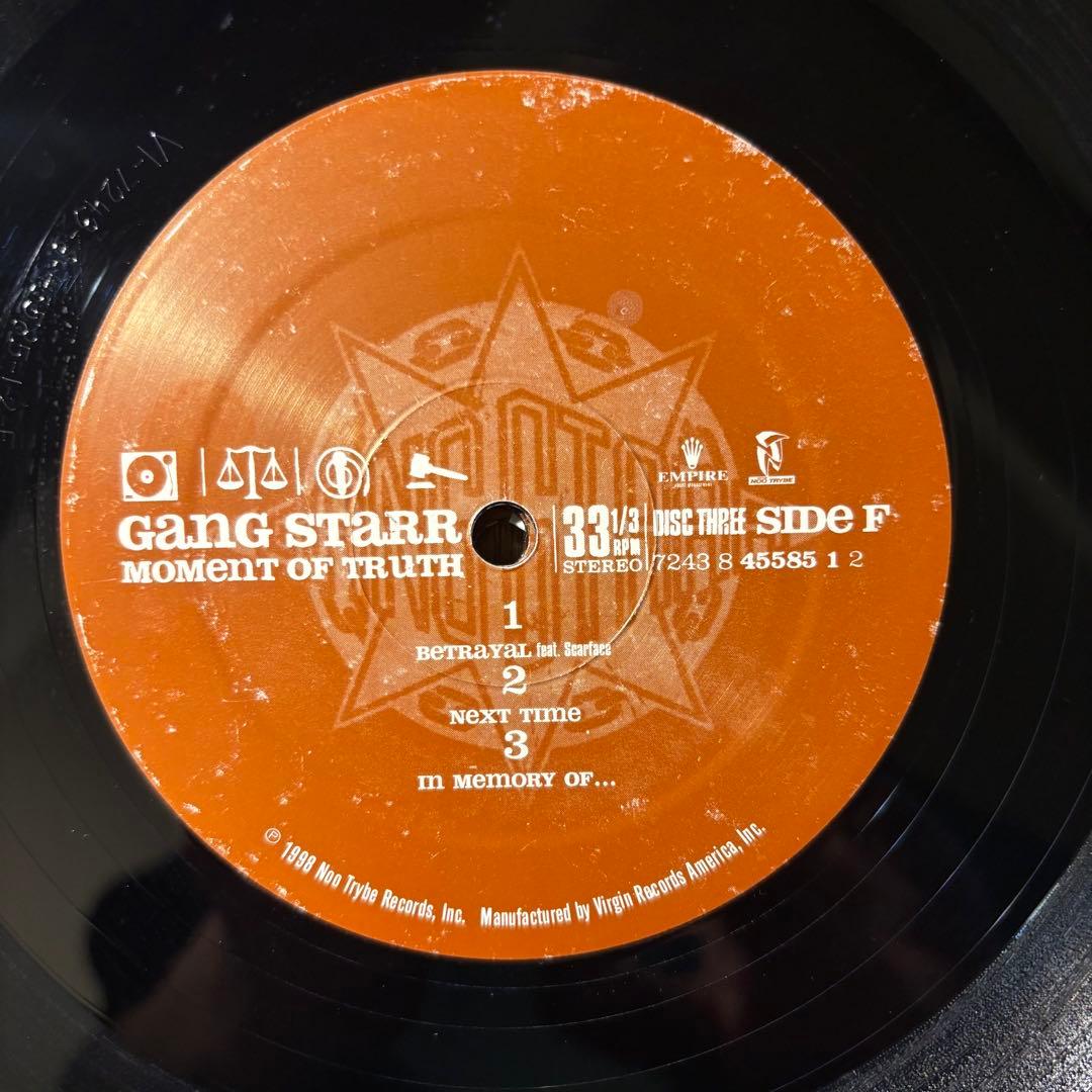 Gang Starr / Moment Of Truth US正規3LP