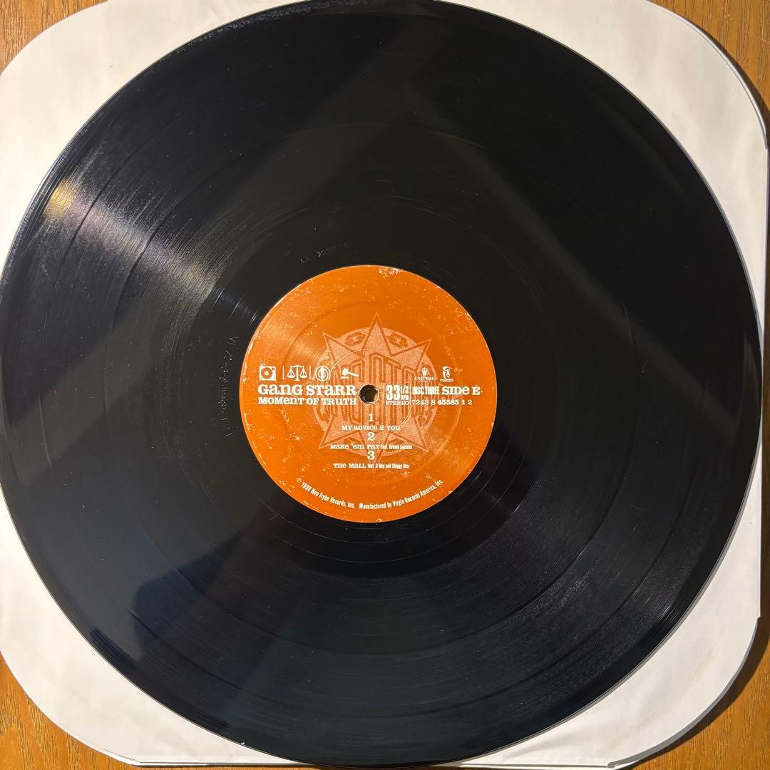 Gang Starr / Moment Of Truth US正規3LP