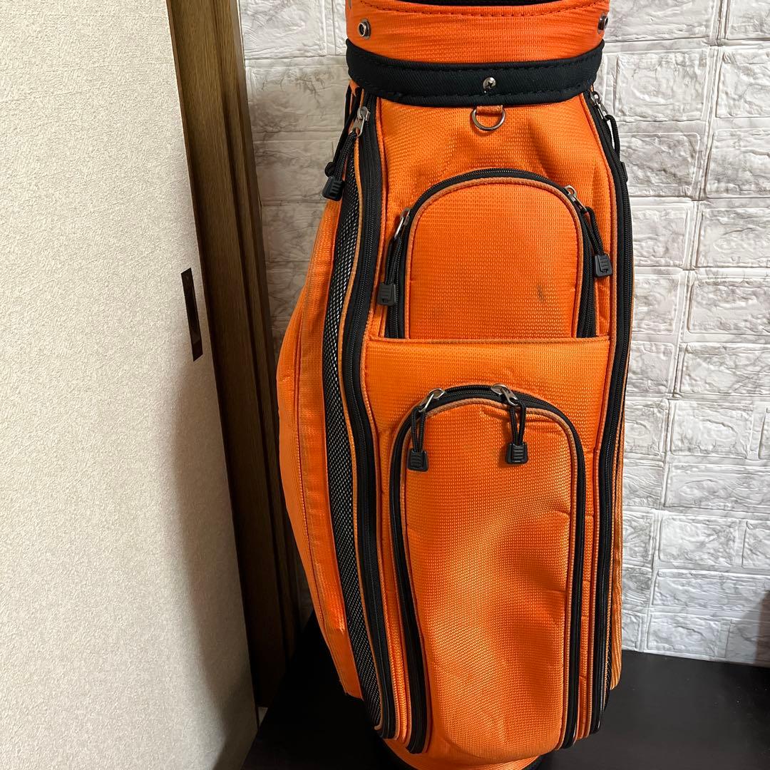 【匿名配送】HONMA キャディバッグ アイアンカバー セット売り オレンジ