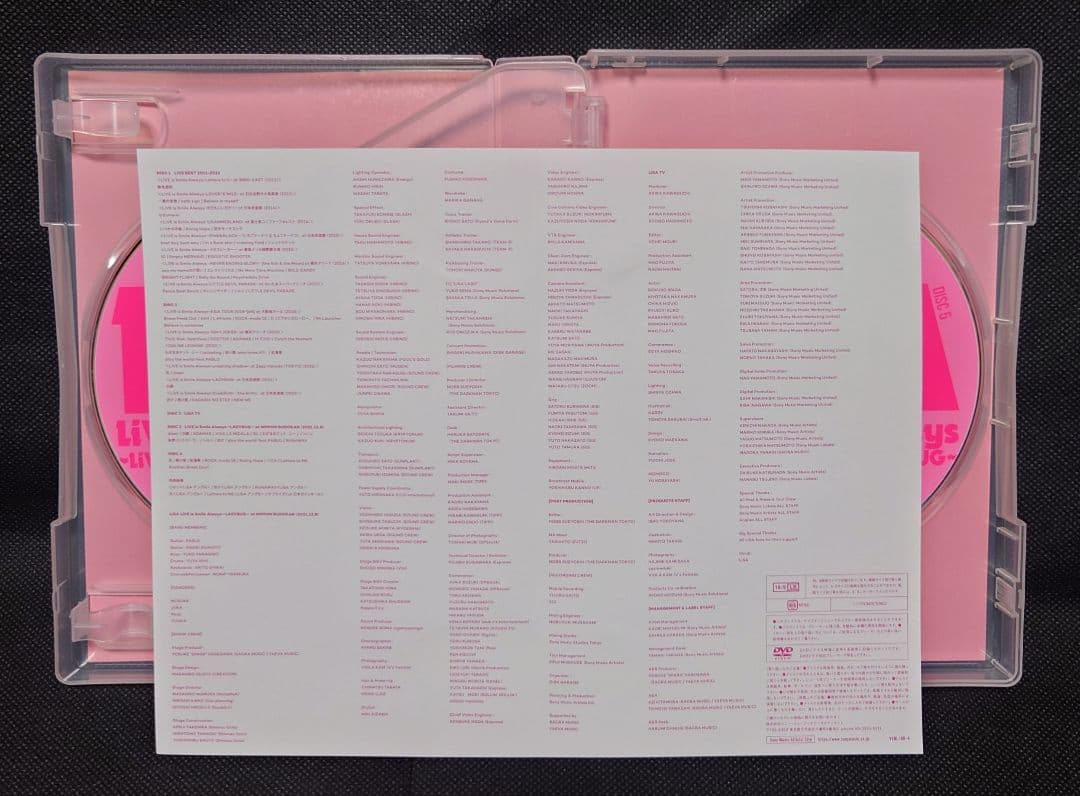 【新品未視聴】LiSA LiVE is Smile Always DVD