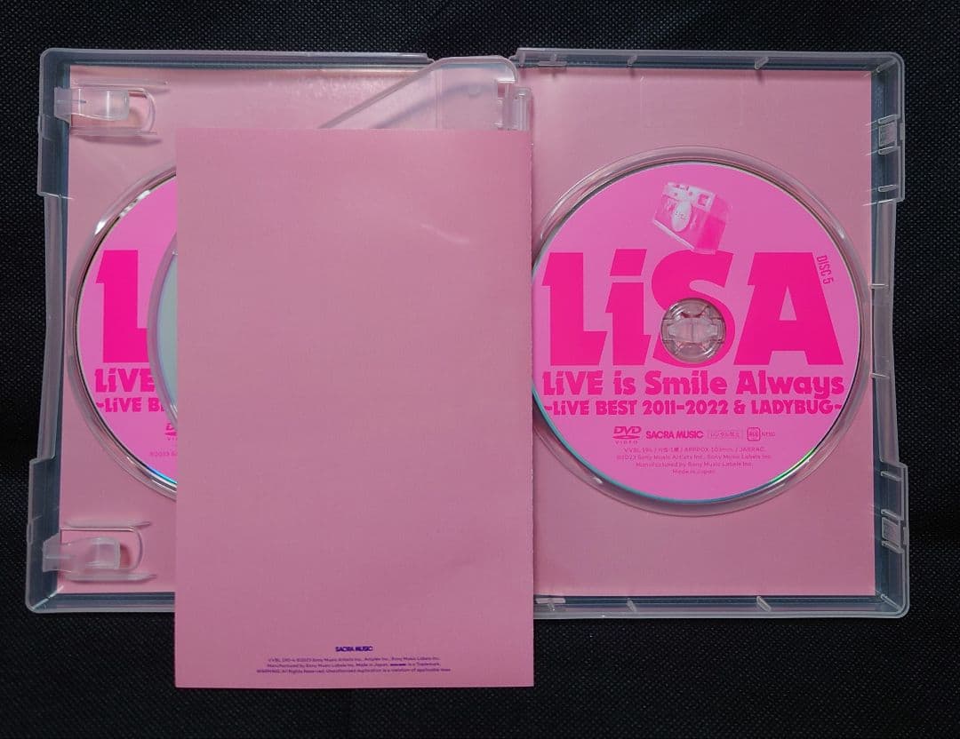 【新品未視聴】LiSA LiVE is Smile Always DVD