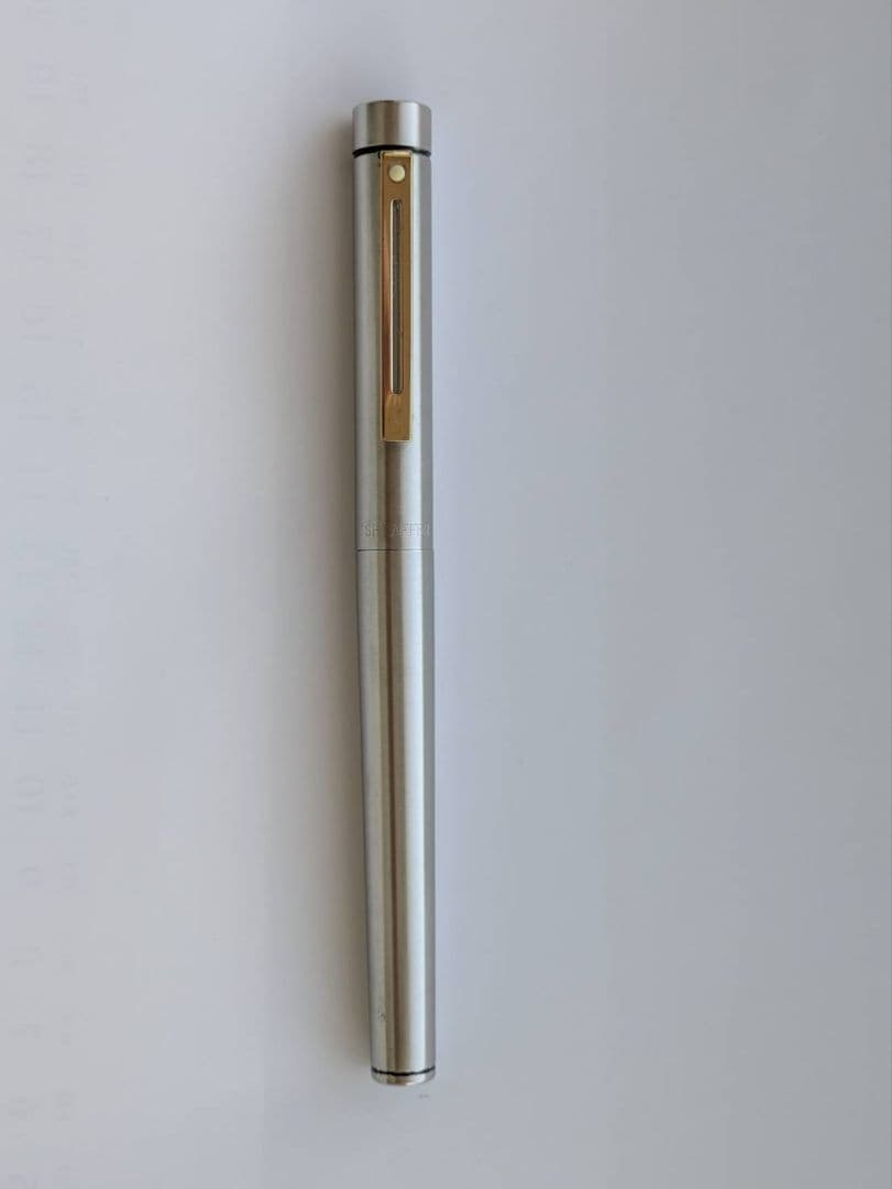 Sheaffer シーファー ステンレススチール製　万年筆 14K 585