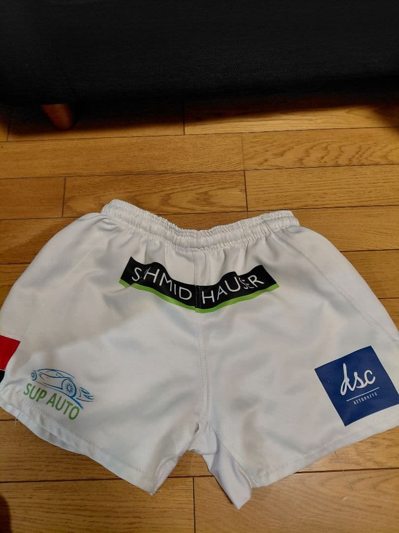 ラグビー用短パン　南アフリカ　ハミルトンシーポイントRFC