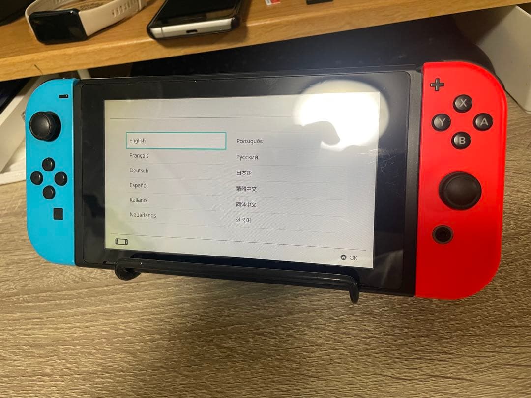 最終値下げ Nintendo Switch 青/赤 本体