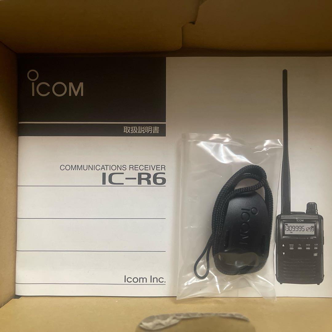 ICOM IC-R6 広帯域ハンディレシーバー 美品