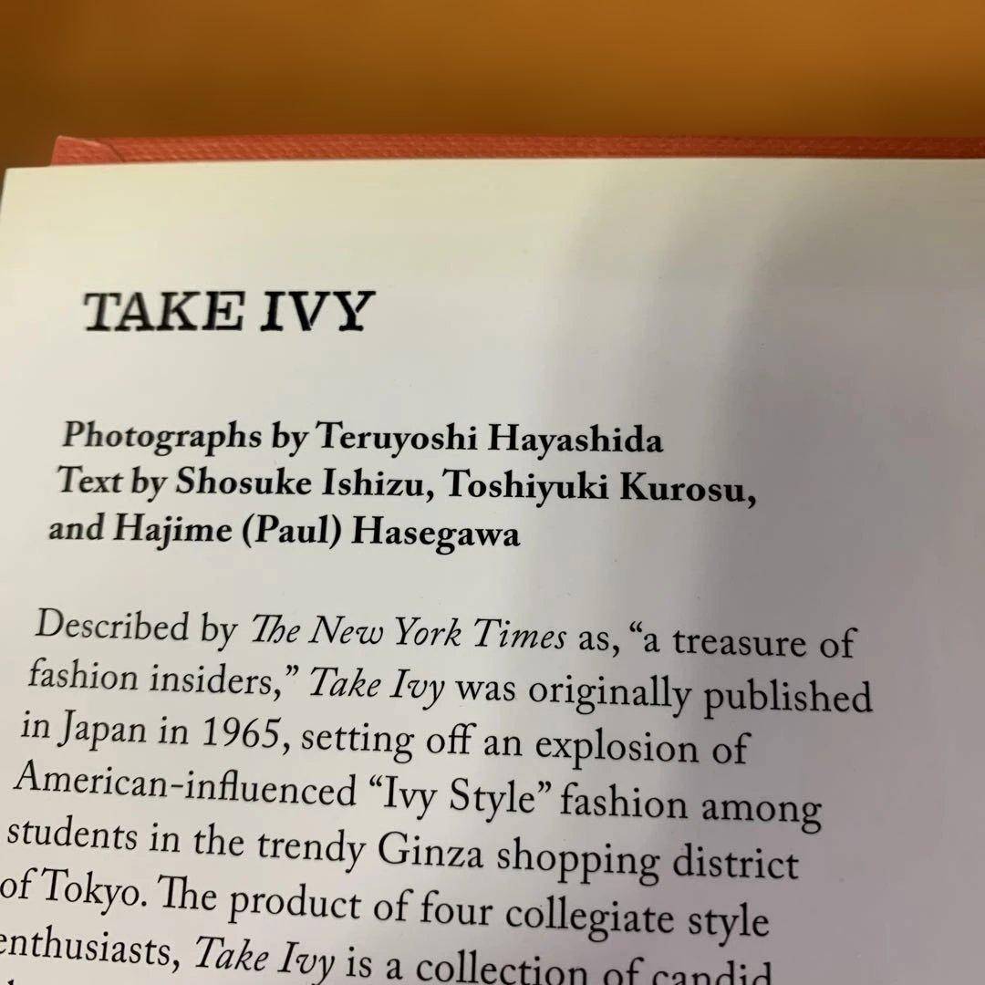 『TAKE IVY』テイクアイビー　英語版