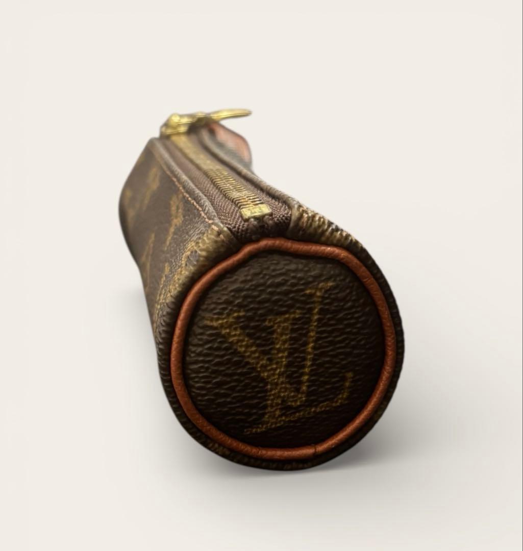 【美品】Louis Vuitton モノグラム ポーチ　ゴルフ ボールケース