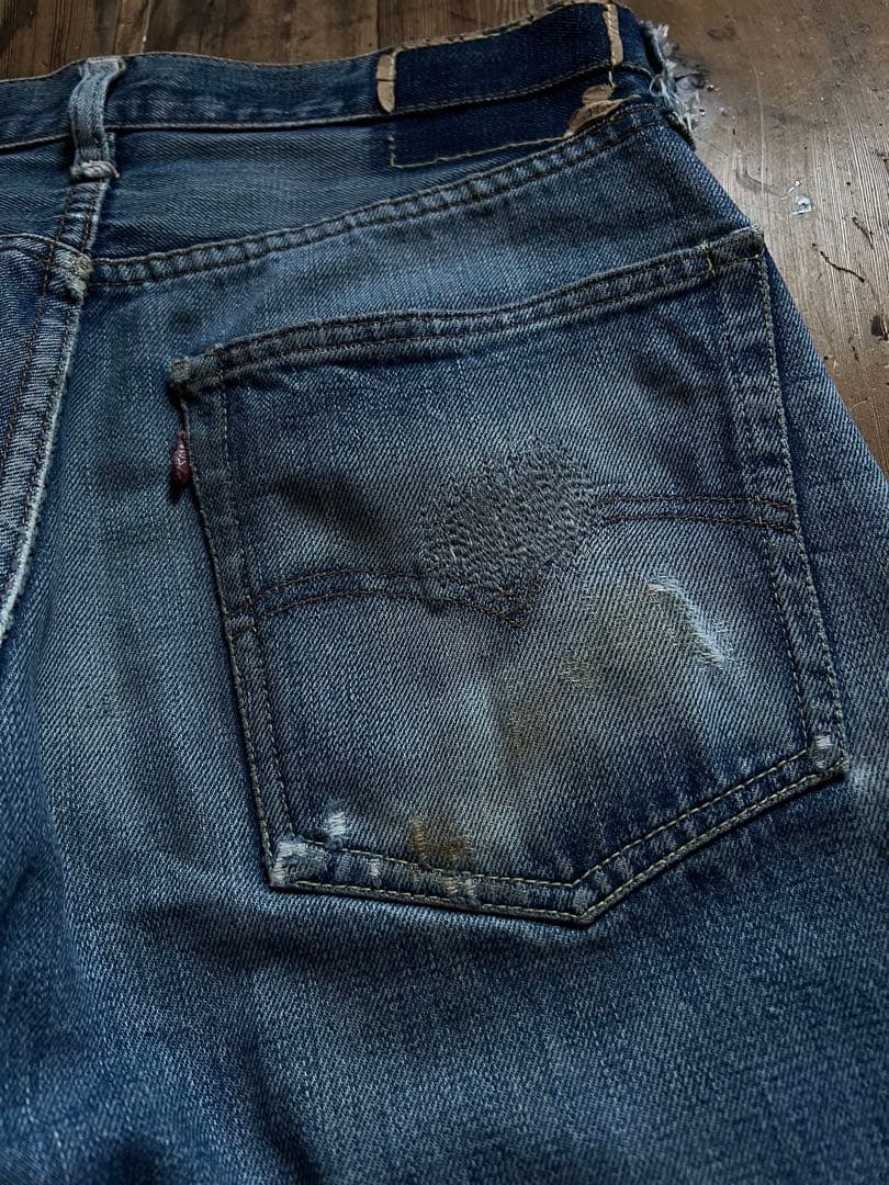 Y*O様 60s levi's 501 BIGE ボタン裏刻印2 足長R