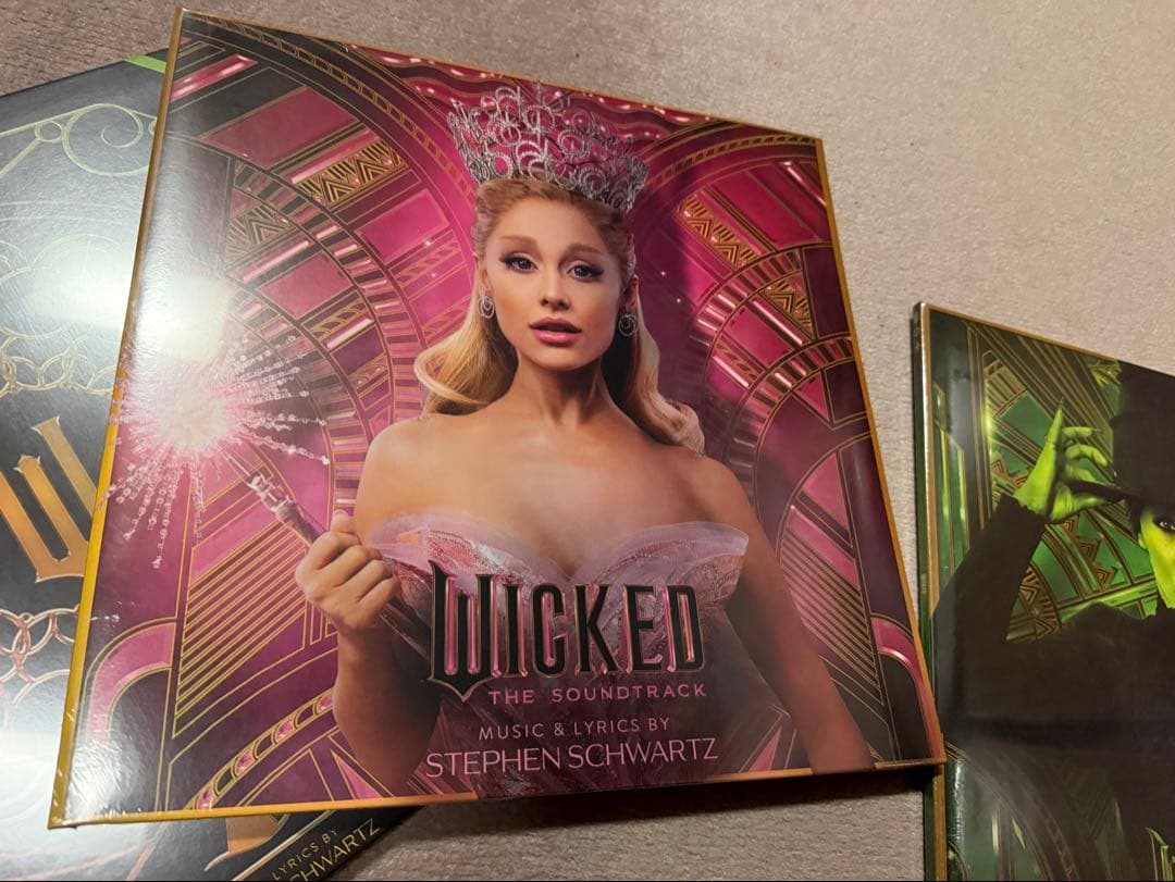 ウィキッド　輸入盤レコード3種セット新品未開封