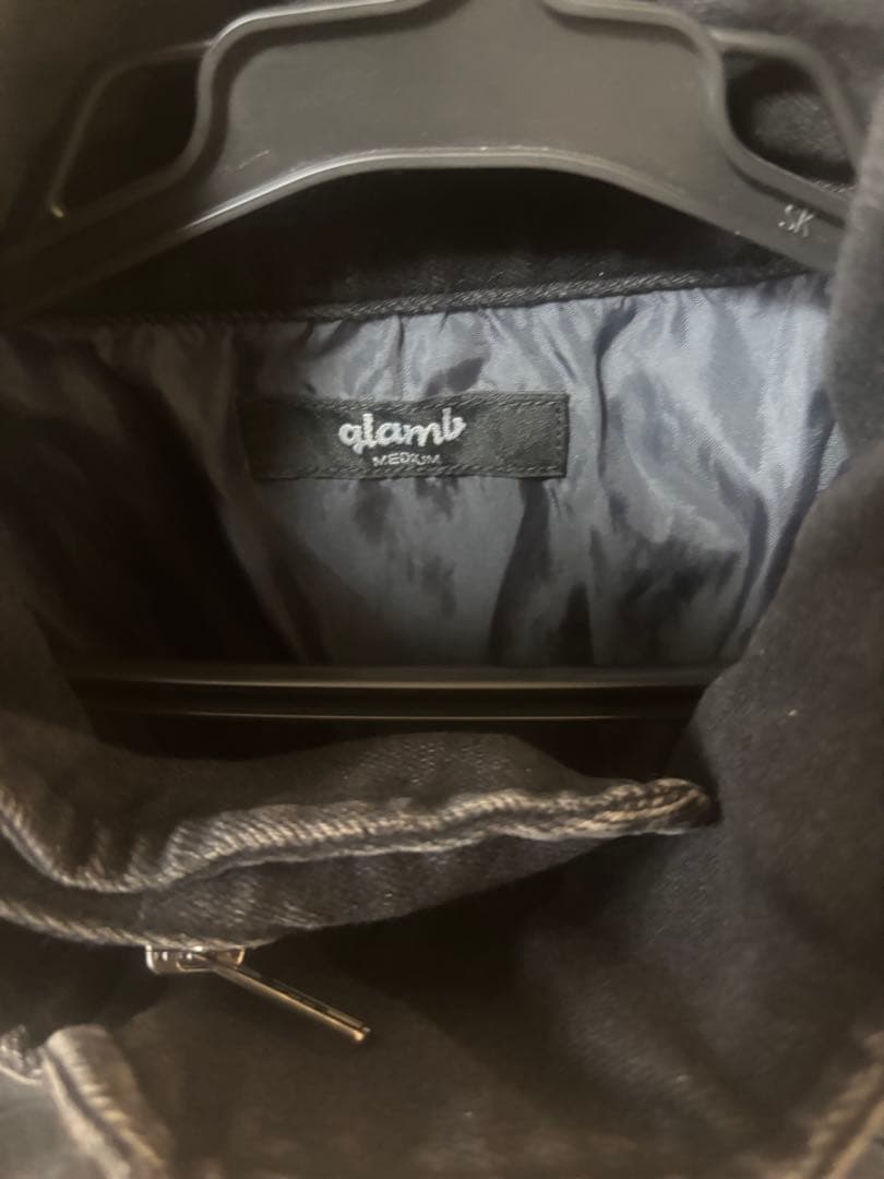 glamb Unknown Denim M65 ブラックデニムジャケット